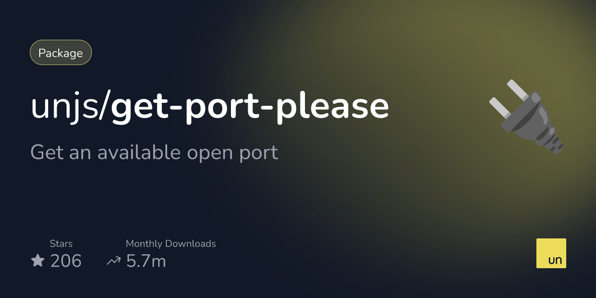 getportplease · Packages · UnJS